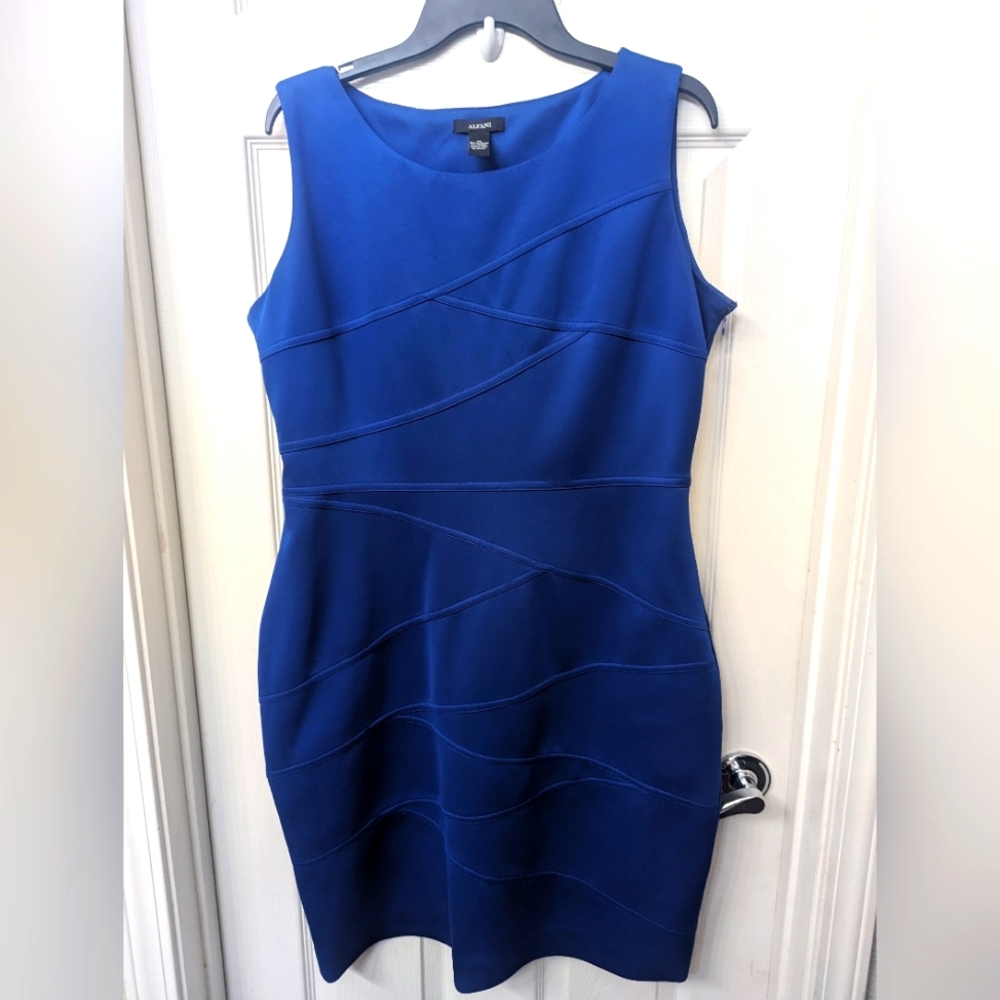 Alfani Royal Blue  Bodycon Dress